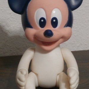 RARE VINTAGE 1984 Disney ARCO MICKEY MOUSE Rubber Toy